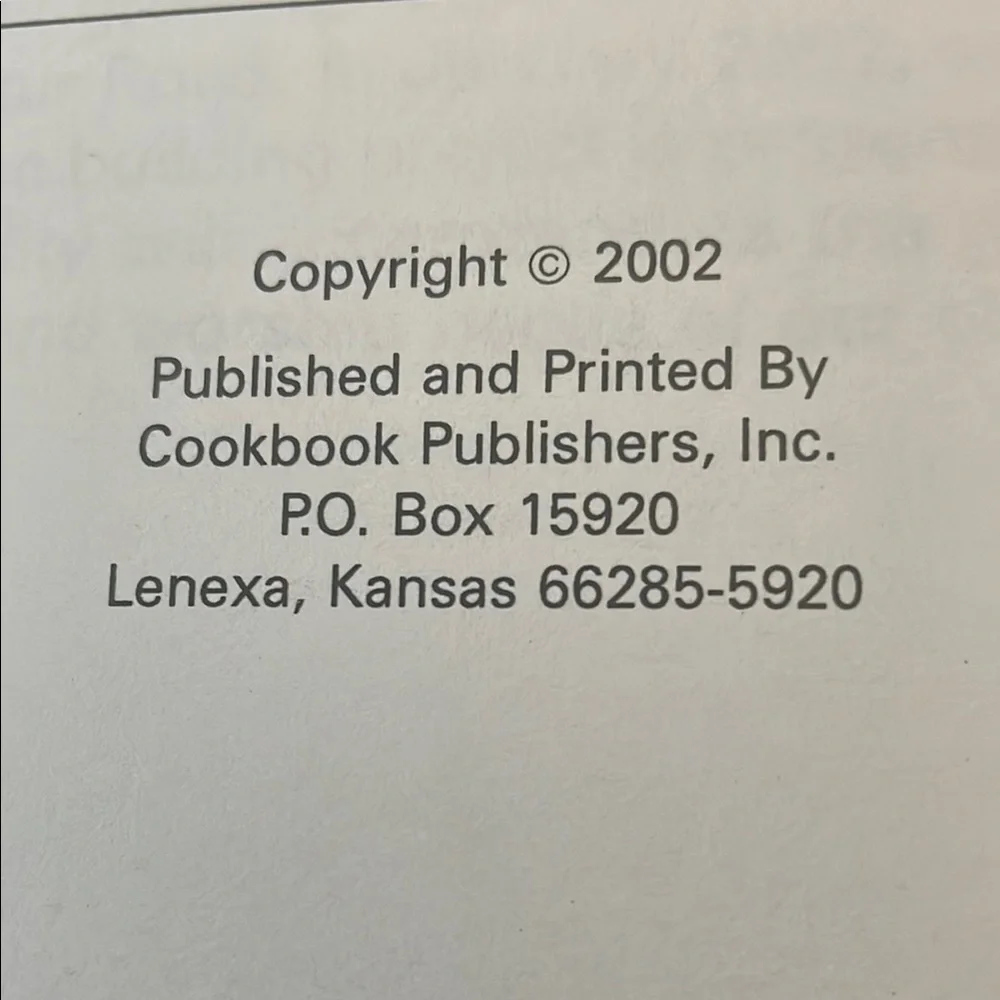Recipes to Remember Cookbook Saginaw, TX 2002
